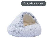 Gray-Short velvet