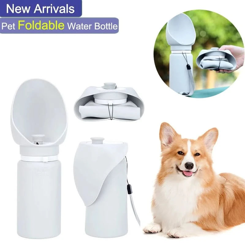 Folding Pet Outdoor  Water Bottle