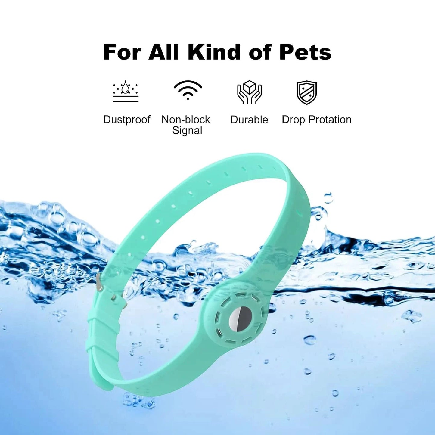 New Silicone Anti-Lost Pet Cat Collar