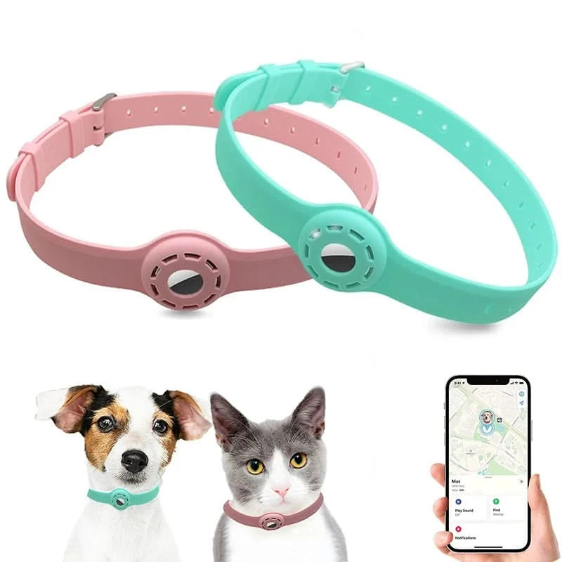 New Silicone Anti-Lost Pet Cat Collar