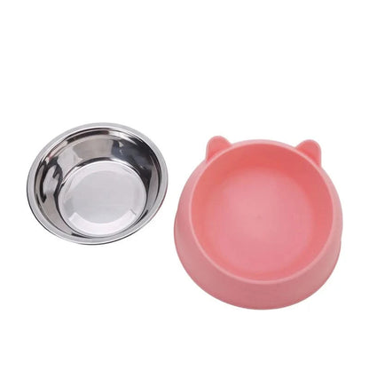 Non-Slip Pet Food & Water Feeder