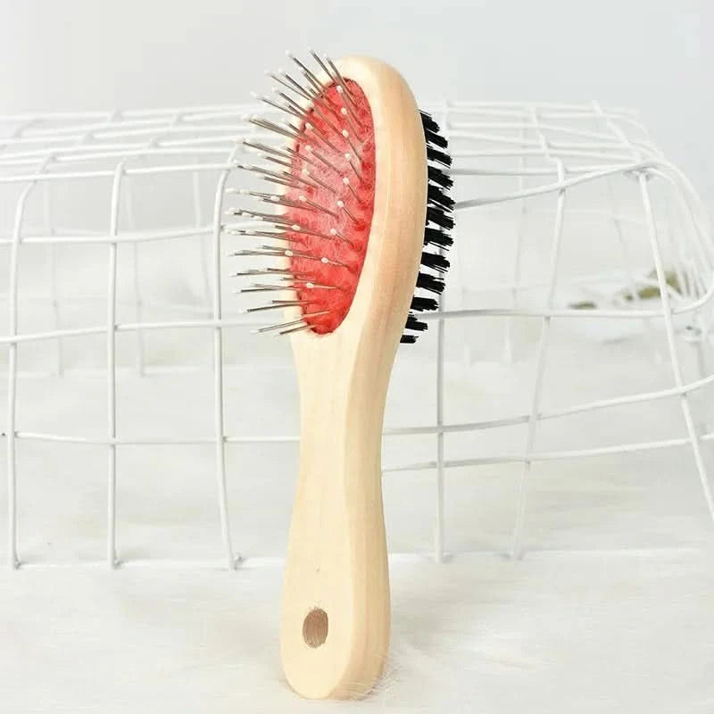 Double-Sided Pet Grooming Comb Brush