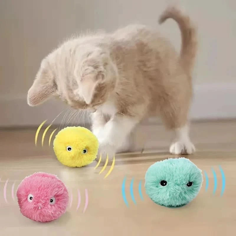 Plush Electric Catnip Training Toy