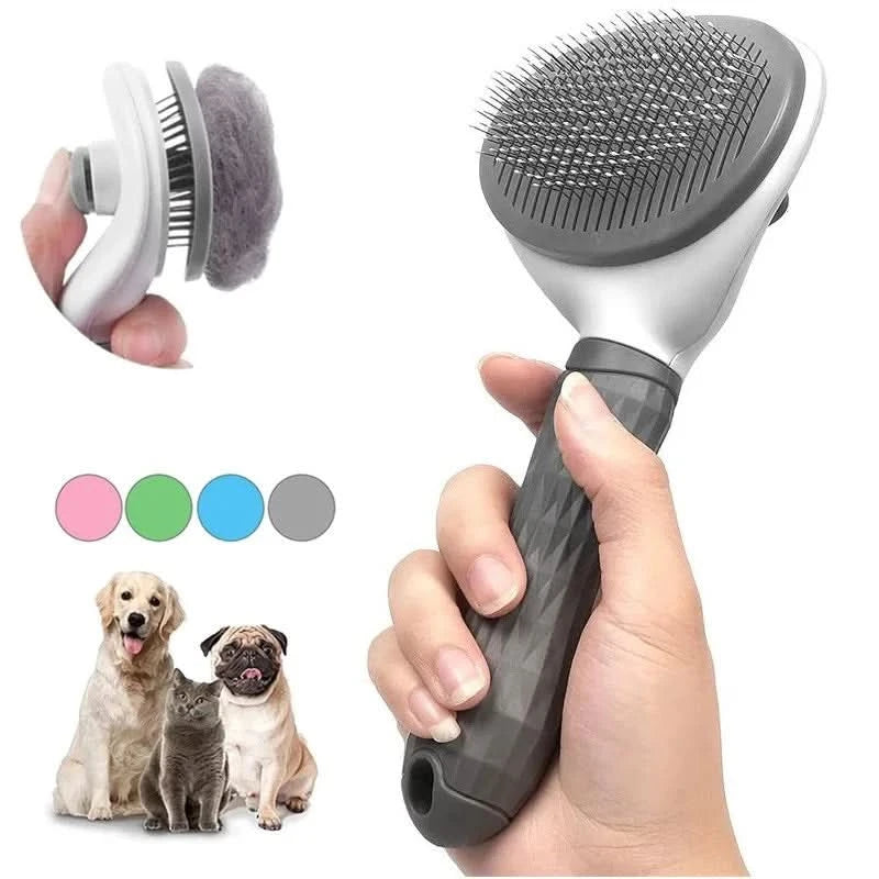 Stainless Steel Pet Hair Removal Brush