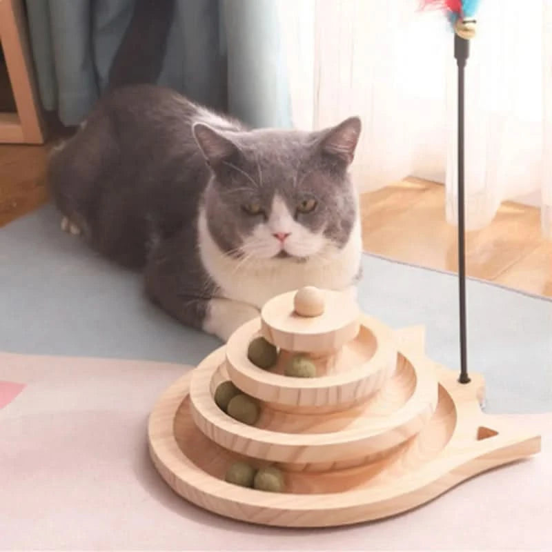 Tower Tracks Disc Cat Toy