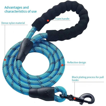 Strong Reflective Dog Leash