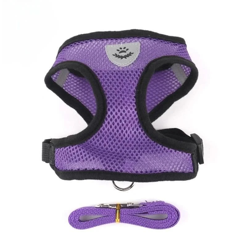 Cat Dog Harness with Lead Leash