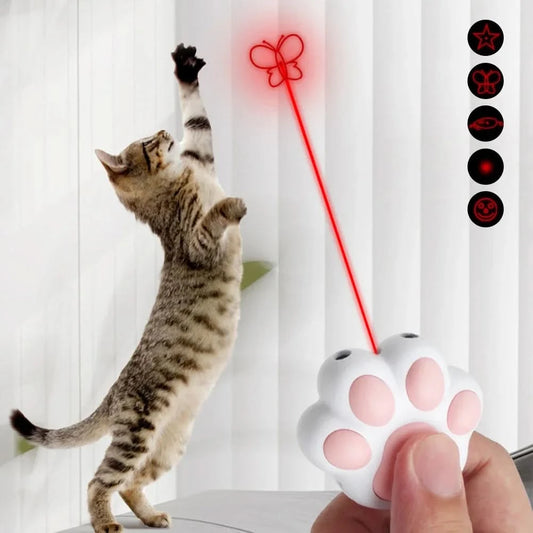 LED Cute Laser Transform Pattern Pet Toys