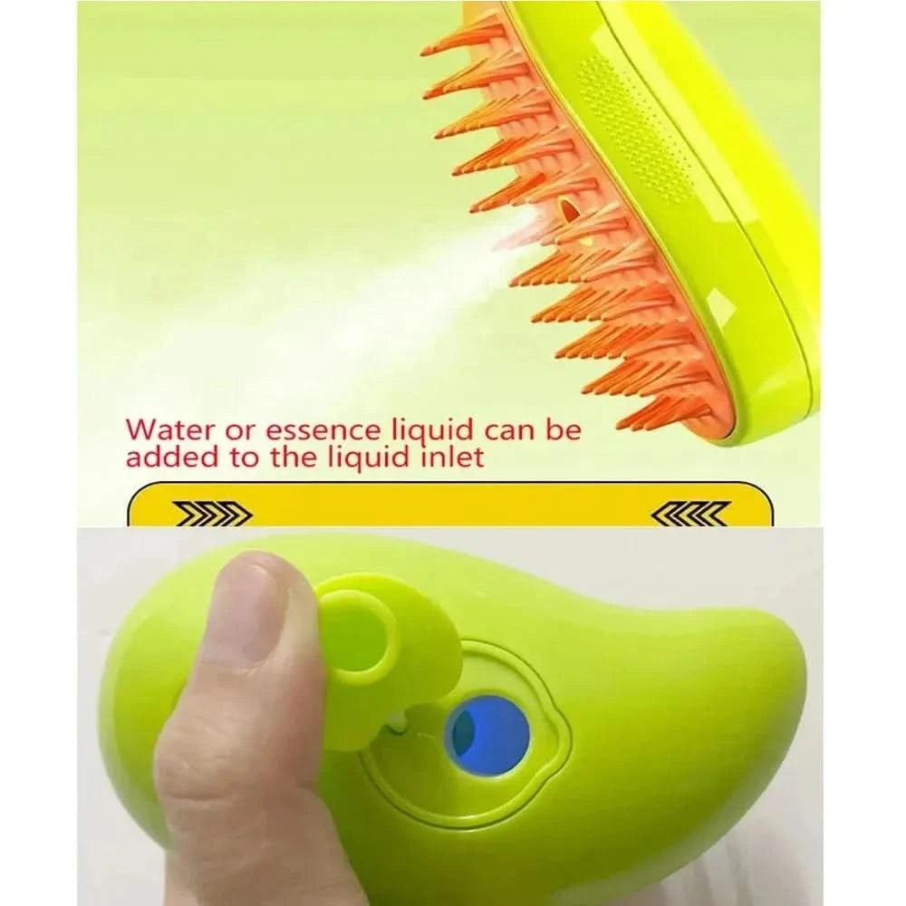 Cat Dog Steam Brush