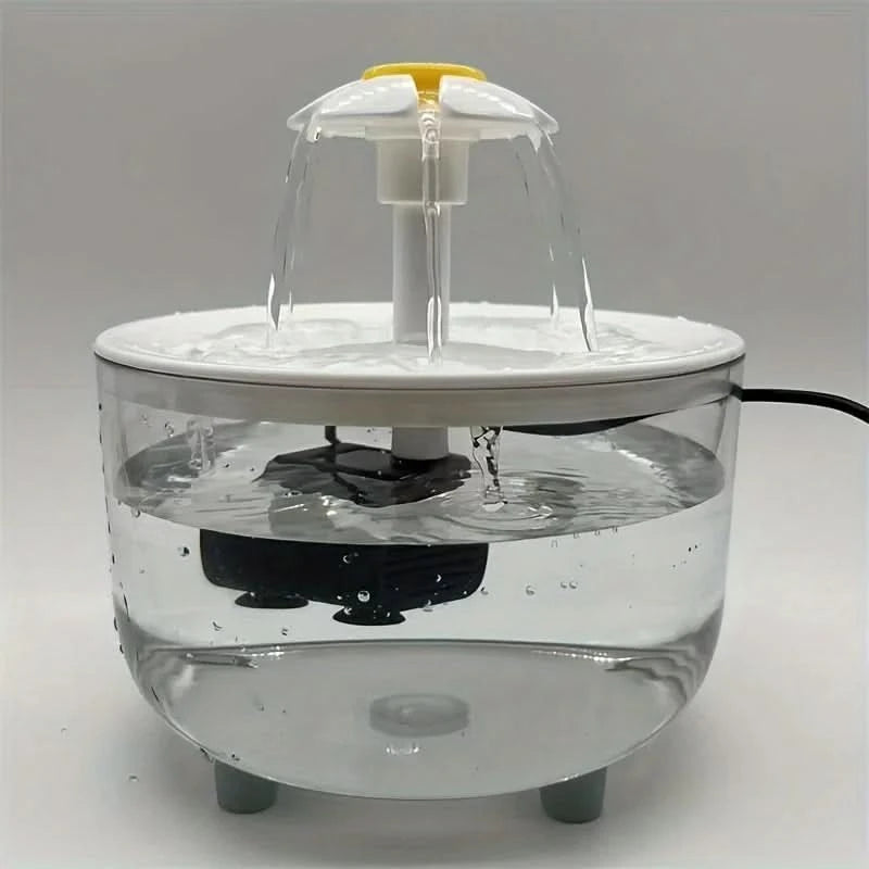 USB Electric Mute 1L Pet Water Fountain