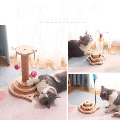 Tower Tracks Disc Cat Toy