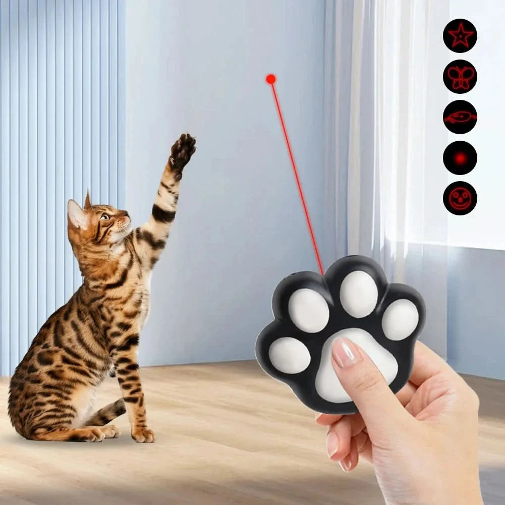 LED Cute Laser Transform Pattern Pet Toys