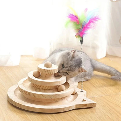 Tower Tracks Disc Cat Toy